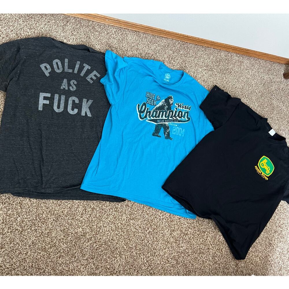 Bundle of 3 Assorted T-Shirts, Men's size XL